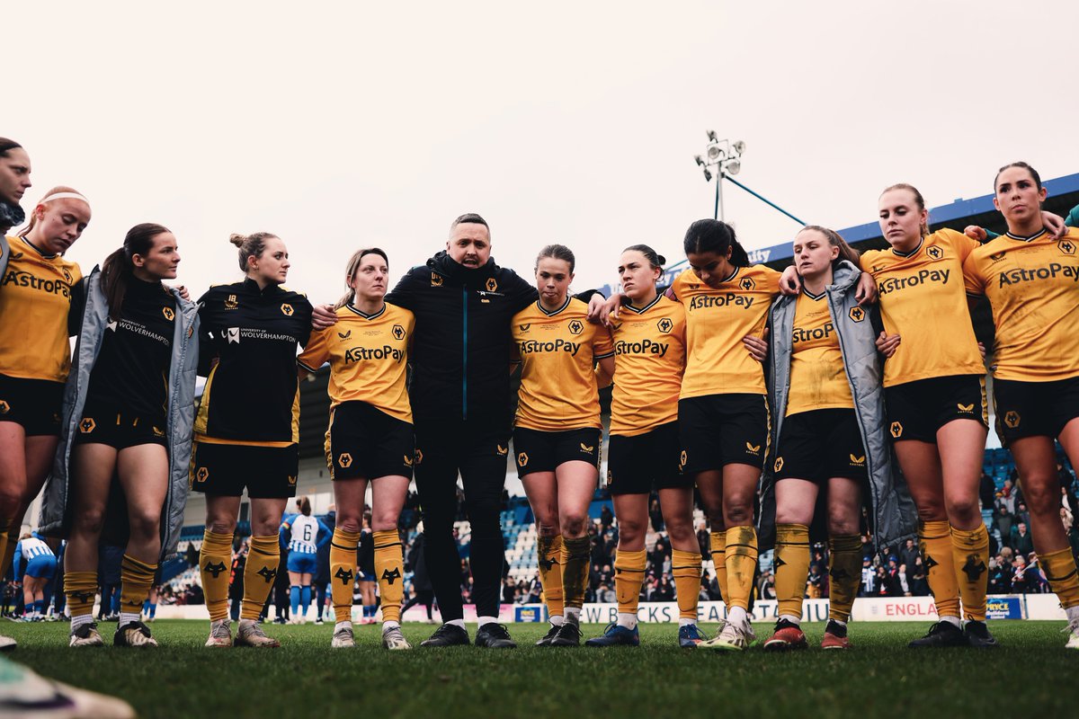 WolvesWomen's tweet photo. Another @AdobeWFACup run to be proud of 💛 https://t.co/Yg29QjZWKz