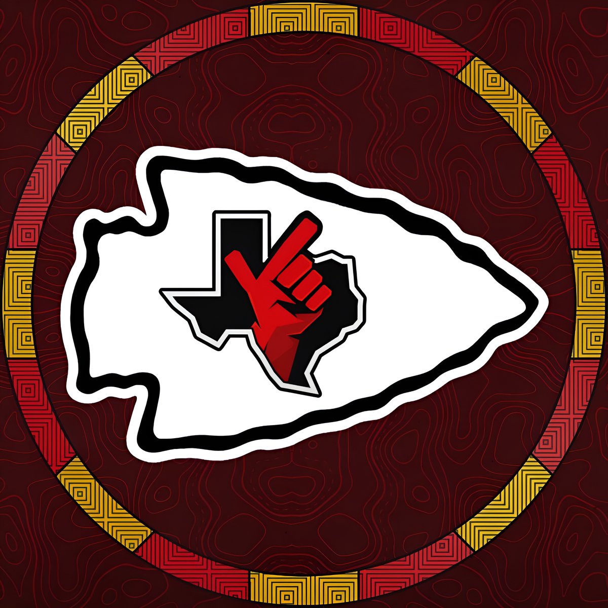gunsupnation's tweet photo. 🔴 #WreckEm Pat ✘ #RunItBack ⚫ https://t.co/vuqbBtpSJ2