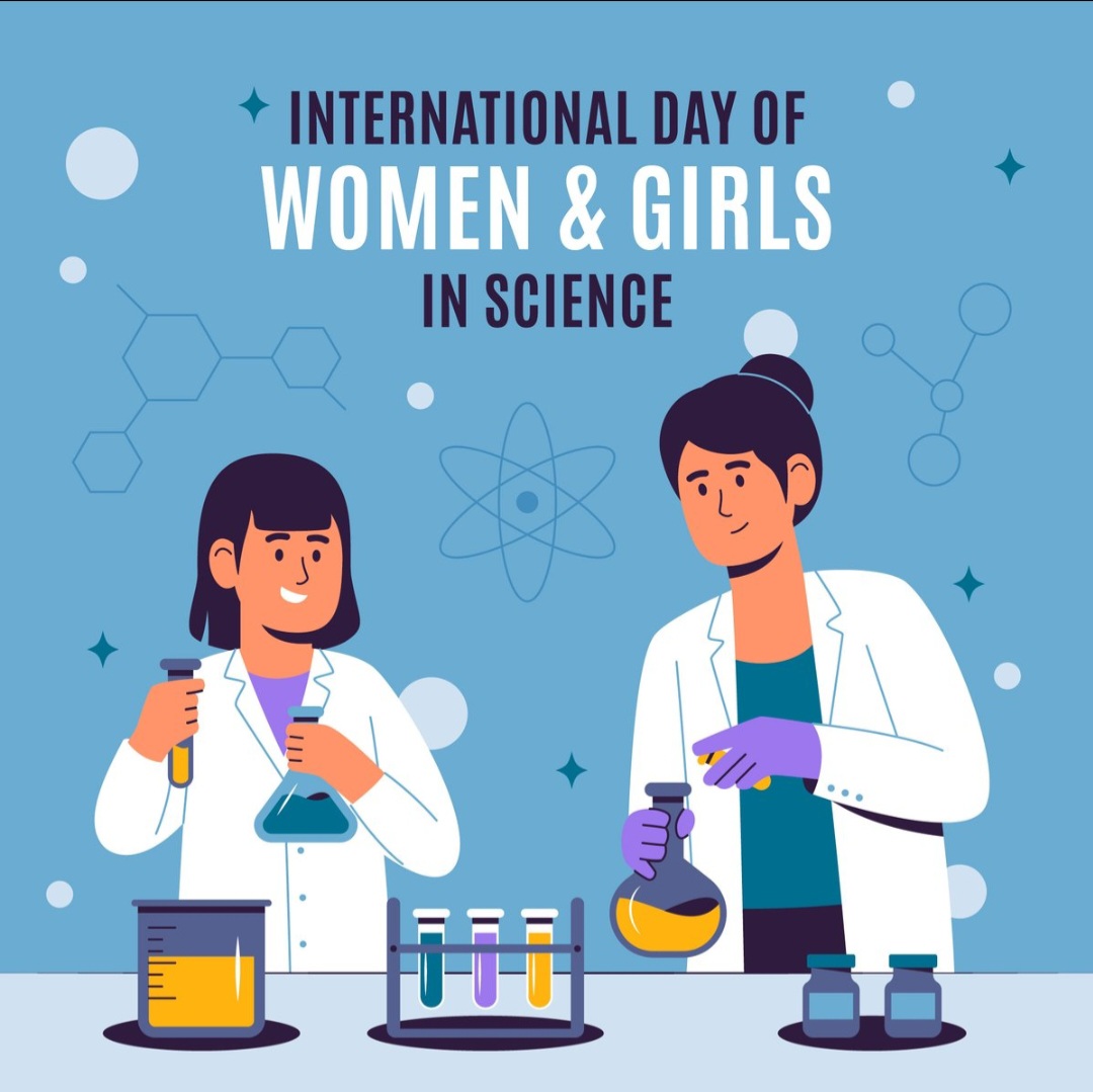 Celebrating #WomenAndGirlsInScience Day, honoring the inspirational women who have shattered obstacles and paved the way for many others like myself, and to continue breaking boundaries for future generations of #WomenInSTEMM.