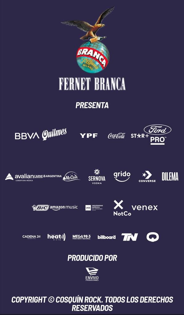 BaMassucco's tweet photo. @josedpalazzo @JMilei Bueno, si uno de los sponsores es @YPFoficial no se que tan privado son los fondos. Con lo que cuestan las entradas, no deberian recibie findos de empresas publicas. https://t.co/40hfoae8E3