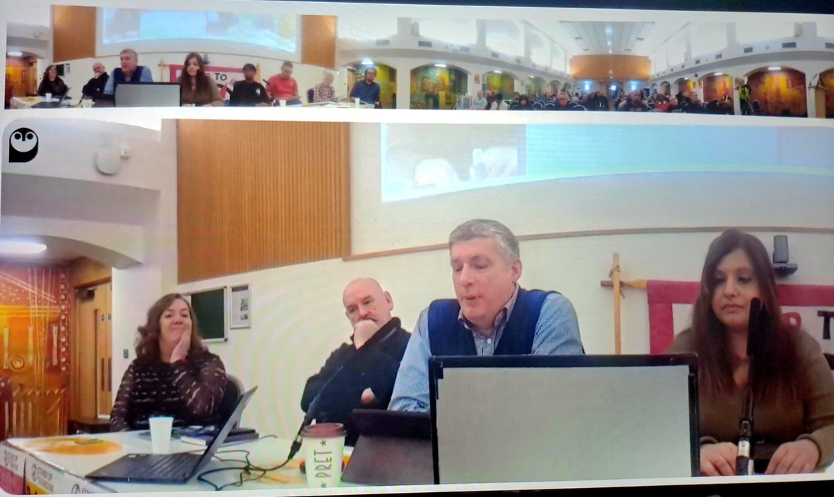 <a href="/NASUWT/">NASUWT</a> <a href="/ChrisW4NASUWT/">Chris Weavers</a> representing the Union on the #StandUptoRacism panel and anti-racism event. The struggle against racism, hate and division requires an international response. Reaffirming our full commitment to anti-racism.