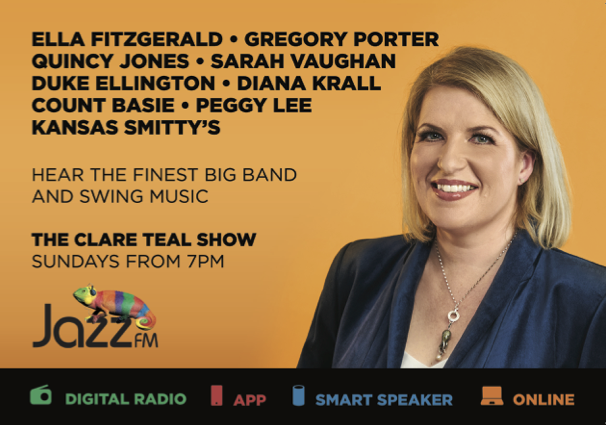 clareteal's tweet photo. On tonight's show Billie Holiday, Scott Bradley’s Post Modern Juke Box, Steve Lawrence, Samara Joy, Count Basie Orchestra, Roy Eldridge, Louis Armstrong, The Mills Brothers, Joe Brown &amp; Ella of course.

B'days Chick Webb &amp; Sergio Mendes

Feature on Annie Ross

7pm @jazzfm pow! https://t.co/OQTIYFjbNh
