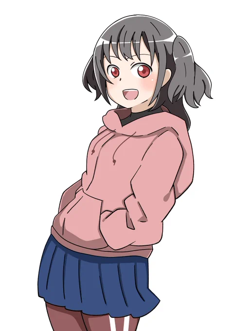  この子(アイコンキャラと同一人物)ですかねぇ…昔、手癖で描いたキャラです。 
