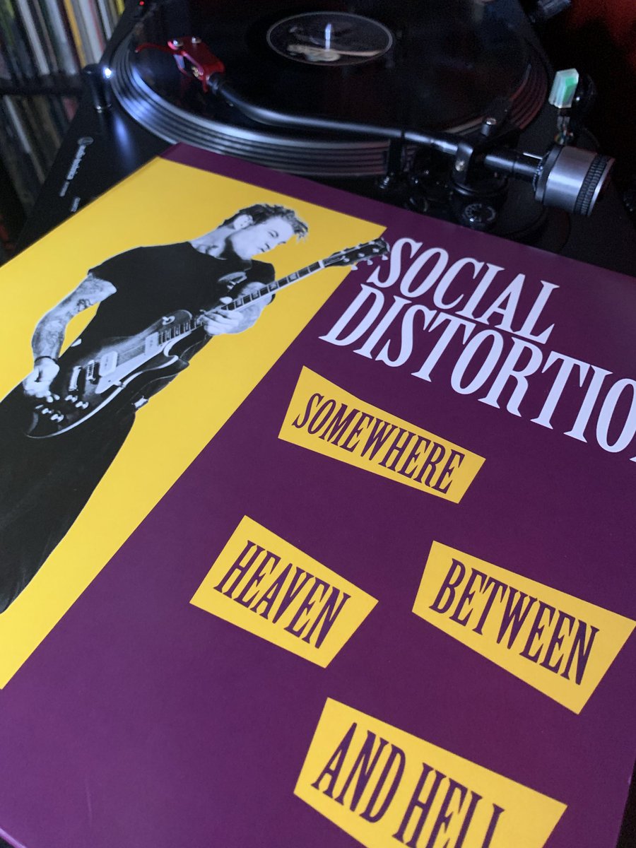 February 11th 1992, @SocialD1 releases their fourth album Somewhere Between Heaven and Hell. #socialdistortion #betweenheavenandhell #AlbumAnniversary #vinyladdict #vinylcollection #vinylcommunity #vinylrecords