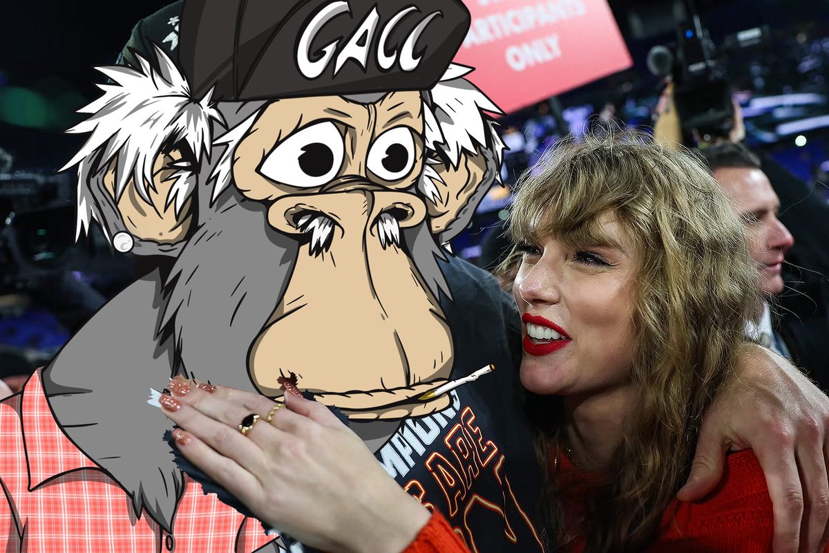 My #gacc is ready for the game today! What are calling it?  #SuperBowl  #SwiftieBowl #SwiftBowl <a href="/GrandpaApeCC/">Grandpa Ape Country Club</a>