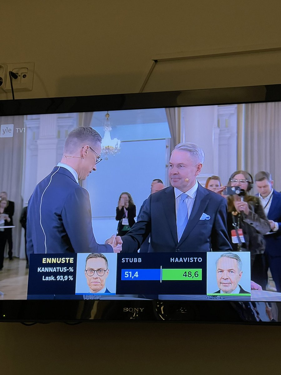 Onnea @alexstubb ! Hieno ja rehti kisa. Suomi sai erittäin upean presidentin! #presidentinvaalit2024 #alex2024