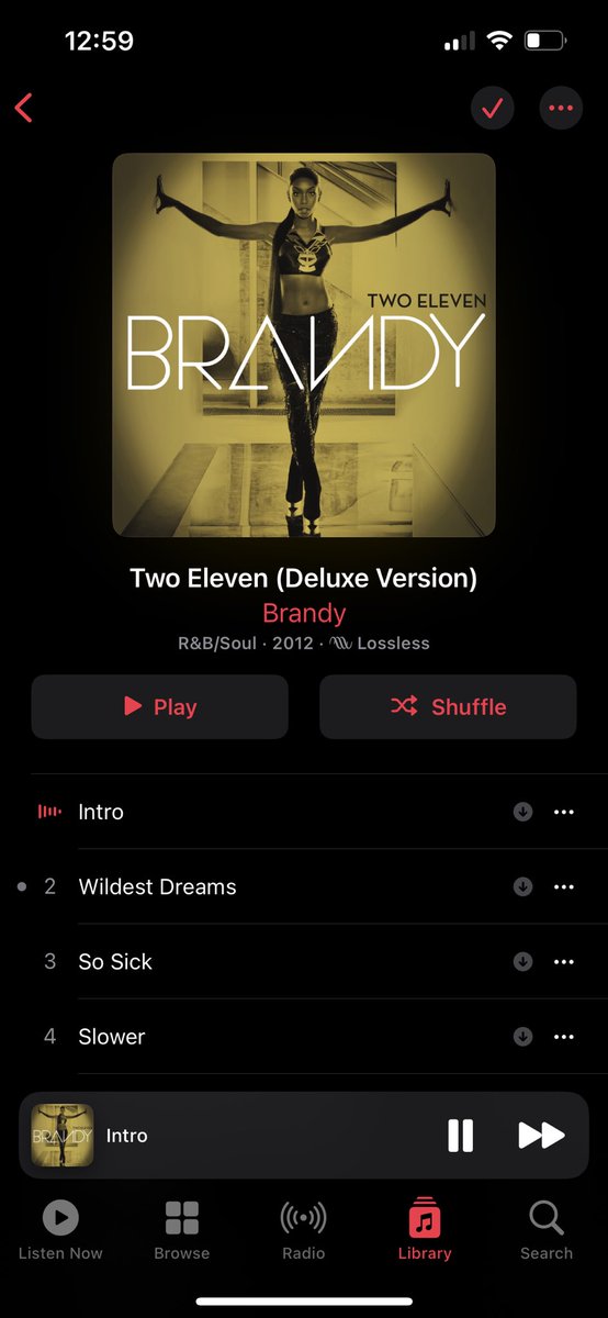 raydennovah's tweet image. album of the day #TwoEleven ✨