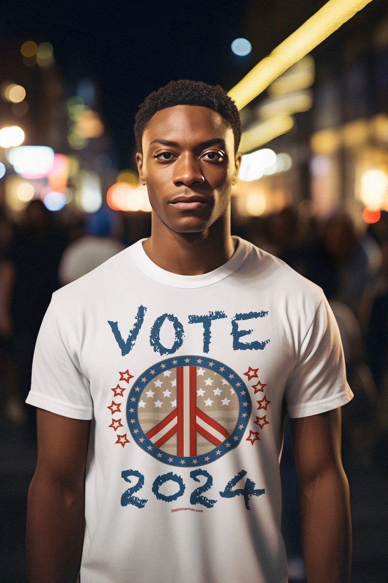 DMVimprints's tweet photo. Every voice counts – Vote 2024!  T-shirts are $20 for any size or color in the shop now at https://t.co/pTnEY5UIxF. #DMV #myDCcool #StreetFashion #StreetStyle #Urban #Graffiti https://t.co/1C4zcyIhEH