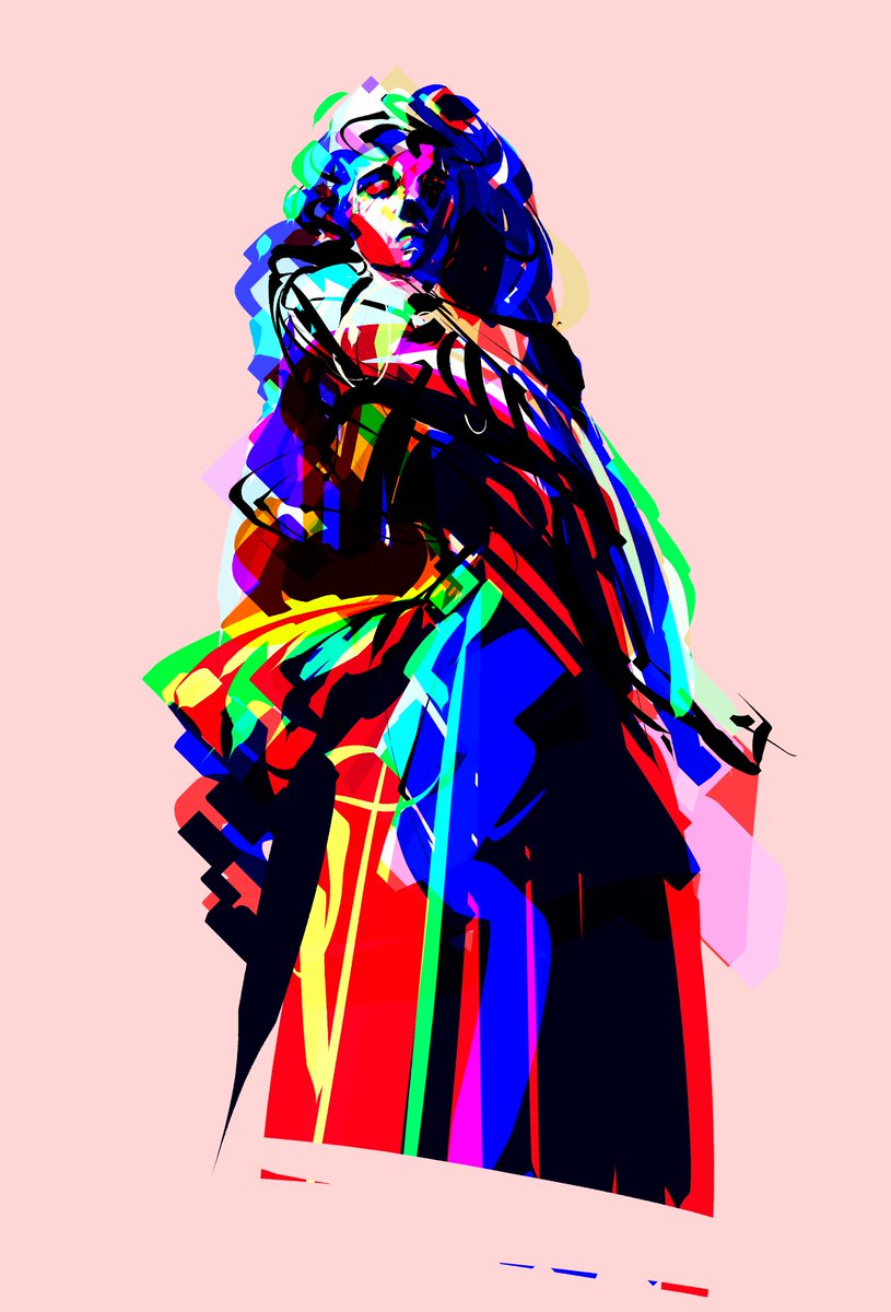 EyesFluorescent's tweet image. some weird color studies. they are very weird.
#art #artwork #colorful #woman #sketch