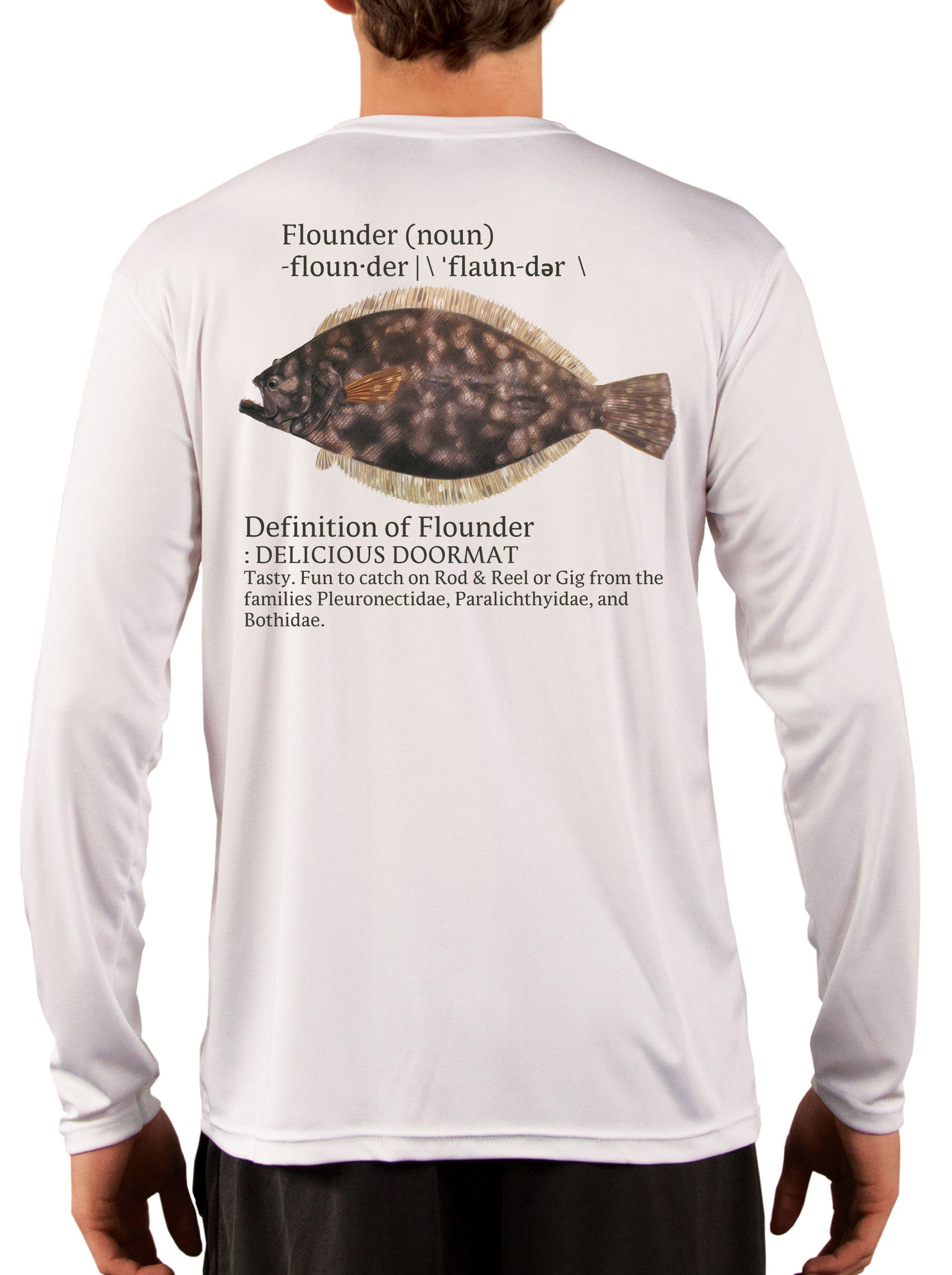 Skiff Life on X: Flounder Fishing Shirts for Men Fluke - UV Protected +50  Sun Protection with Moisture Wicking Technology   #SkiffLife #Fishing #<---TapTheLink  / X
