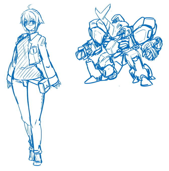 今日のラクガキ…メス男子お兄さんホビー系主人公がいてもいいんじゃねぇか?みたいなヤツ。使ってる奴は武骨で男らしい感じだと尚よい。寝る( ˘ω˘ ) 