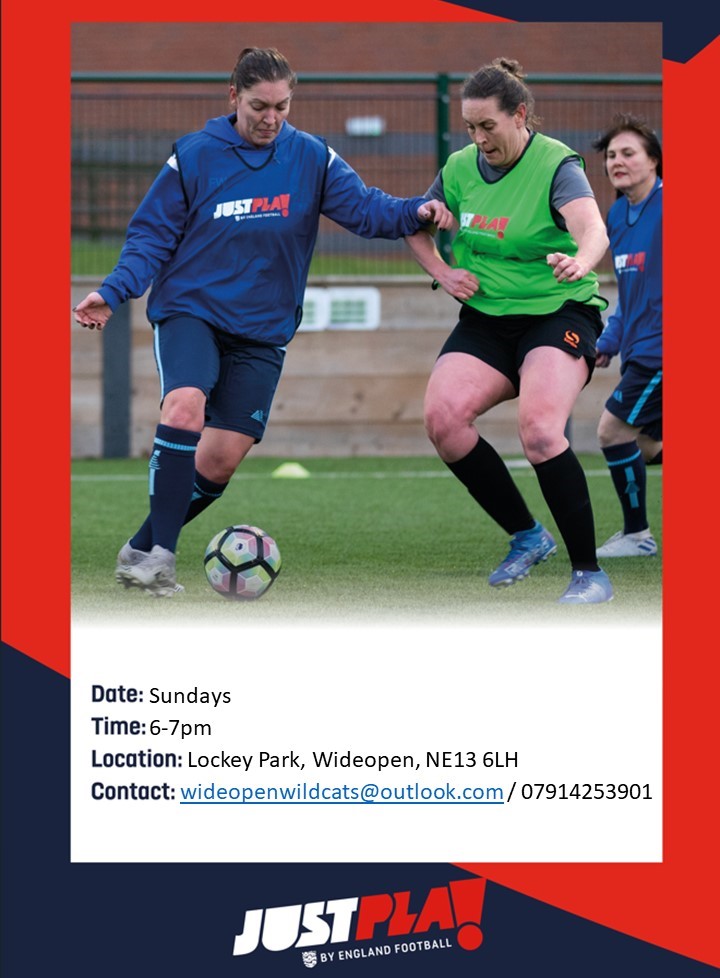 Have FUN, stay HEALTHY, and JUST PLAY!! One week to go until our #snickersproteinjustplay sessions begin. Book on now!! @NorthumFA #thisgirlcan #letgirlsplay