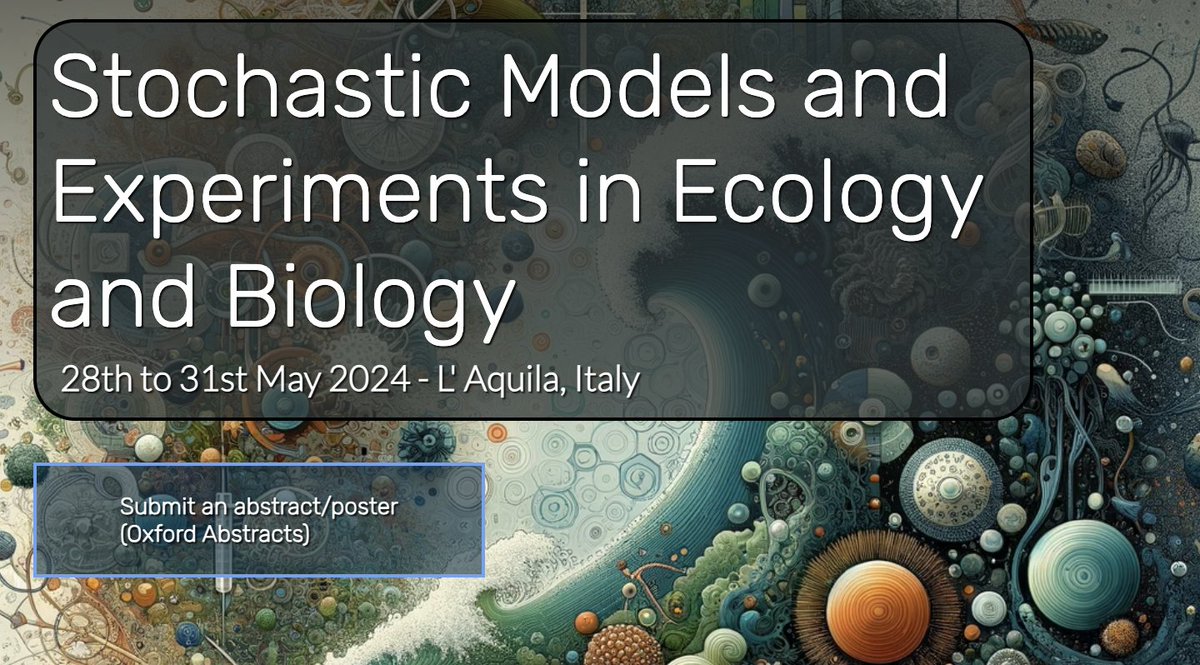 🌿Join us at #SMEEB2024 in L'Aquila (IT) (28-31 May)! Explore the intersection of #MicrobialEcology, #SystemBiology, and #Physics. Submit your abstract now – registration fees waived for accepted contributions! Details: liphlab.github.io/SMEEB2024/ See amazing invited speakers 👇 1/3