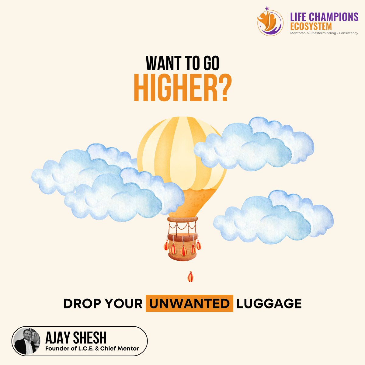 lcecosystem's tweet photo. Looking to grow your business? Let go of unnecessary baggage. 

Lighten the load to climb higher and achieve success. Letting go of what holds you back makes the way for growth. 
.
.
#ThriveWithLCE #businessknowledge #businessadvice #businesstips #businesscoach #businessideas https://t.co/84FBztZ3nV