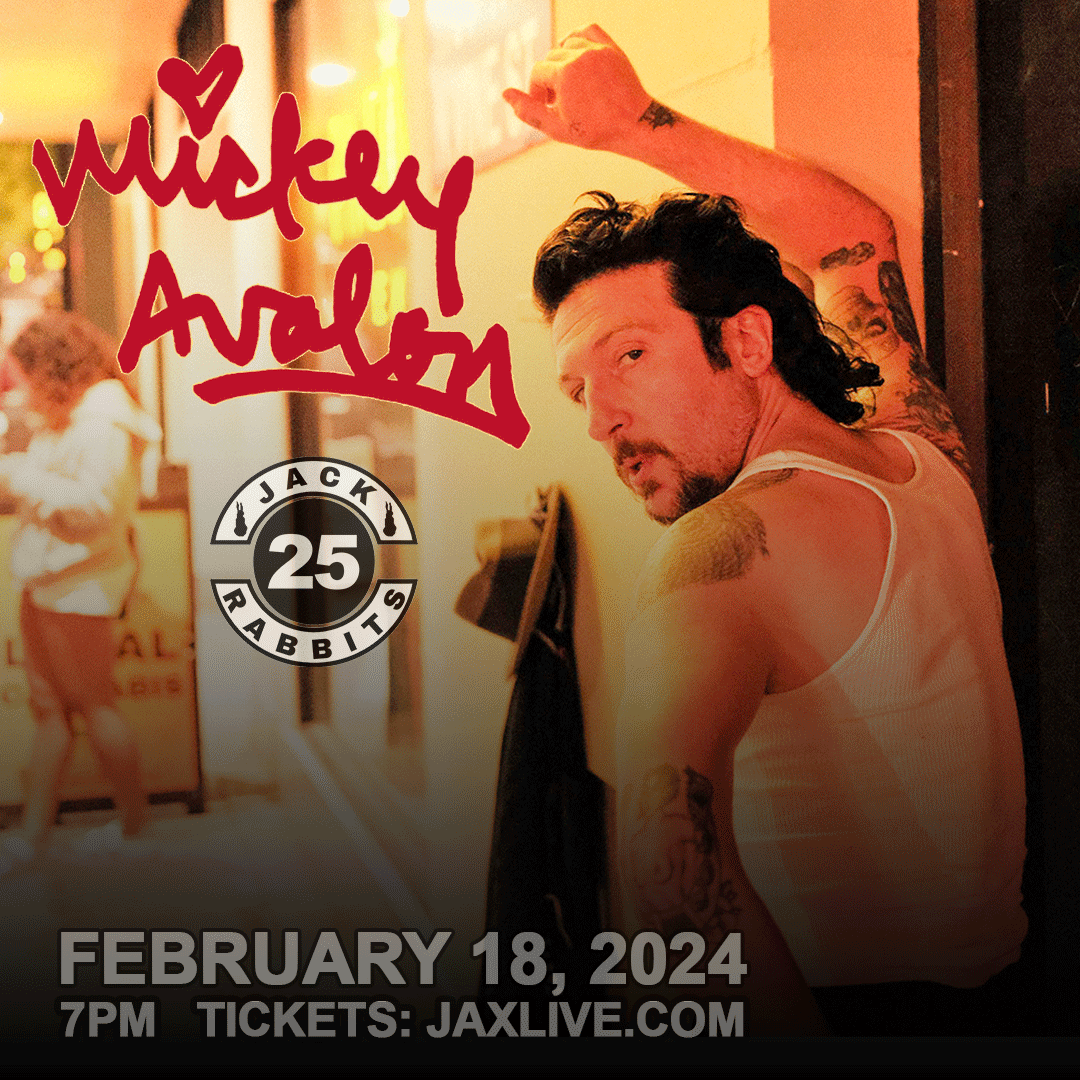 #MickeyAvalon #JaxBeachHippie #Concert  MICKEY AVALON, and Jax Beach Hippie play NEXT Sunday February 18th, 2024 for JACK RABBITS 25 YEAR ANNIVERSARY, tickets are onsale at this link jaxlive.com/event/mickey-a…