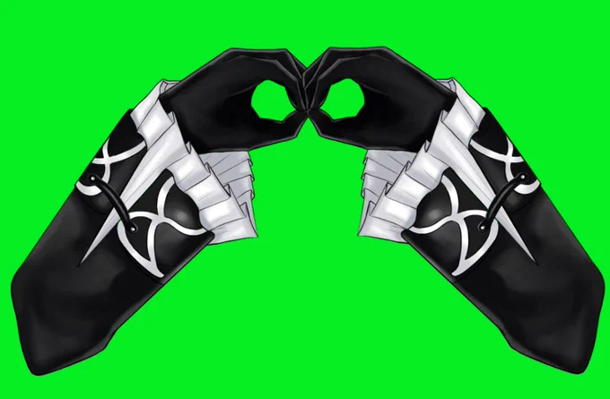made o &amp; pogi pose hand assets!! drive l1nk below #OctAssets #Artavio 