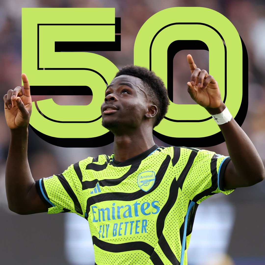 ChristianJBull's tweet photo. Score 50+ goals for The Arsenal ✅️

@BukayoSaka87 https://t.co/lq8dmtxkAJ