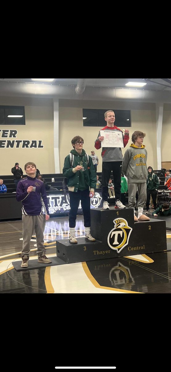 Our Boys State Qualifier!! 
Congrats Peyton