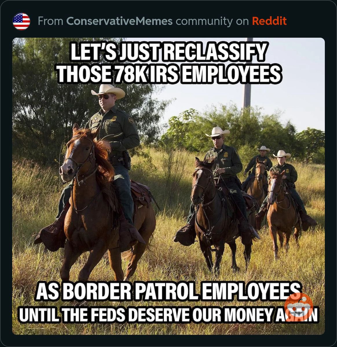 YourFrickenJob's tweet image. #Reclassify #IRS #BorderInvasion #Biden2024 #MAGA