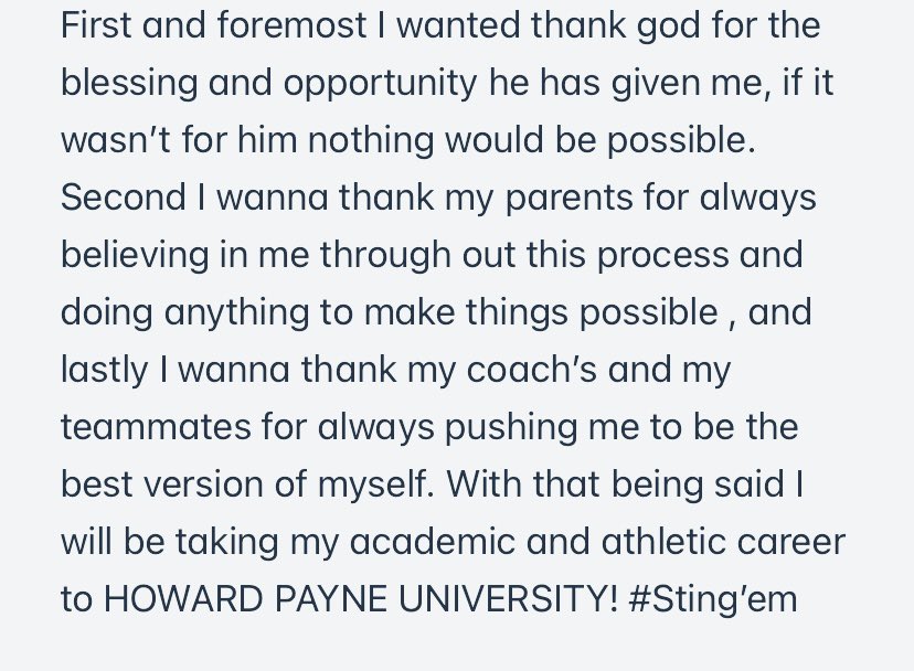 bryanelizalde25's tweet photo. Time to get to work!! 110%committed @CoachCadeGray @CoachBachtelHPU @HPUFootball @CoachColtenPeek @CoachGainesRec @CoachMarcChitty 
 #sting’em #YellowJackets https://t.co/rOQ64K0Beq