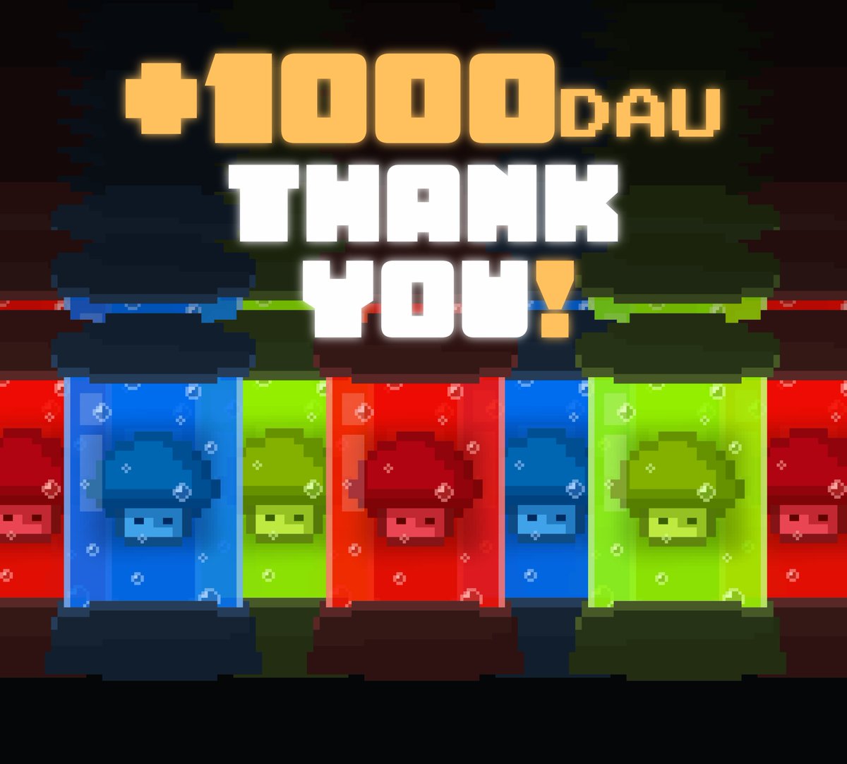 🍄Over 1000 Daily Active Users! 🍄

Thank you all, new and old members! 🩷

This is only the beginning...

More Airdrops 🪂
More Rewards 🎁
More Customisation 👀
A New Game 🕹️

Join the #Mushment! 🍄

Drop your referral in the comments 👇
