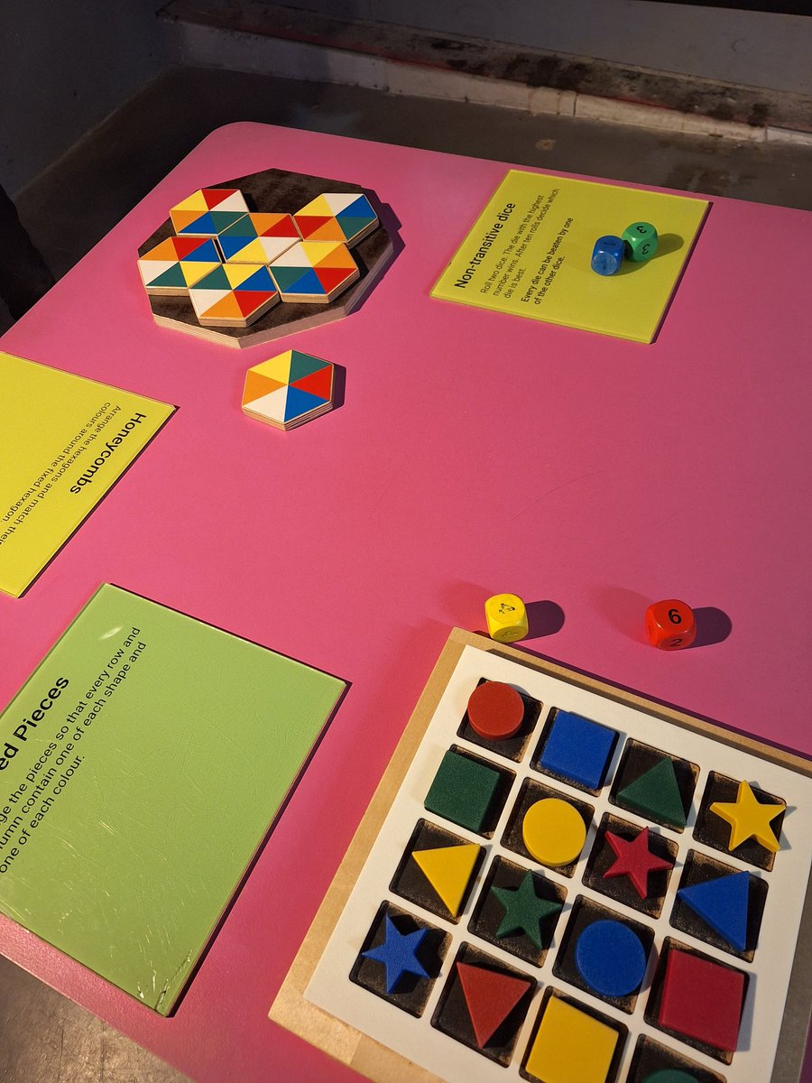 Motacita's tweet image. Visited an intresting new place @MathsCityLeeds with a number of activites, some challenging my brain.

#brainexcercise #problemsolving #resilience