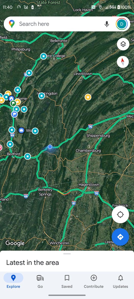 Big red has at least 3 spots between Breezewood & Shippensburg on PA turnpike where it drops all coverage including phone calls. And still has miles with LTE only. No other carrier drops 5G or calls in that stretch. Yet Root gives them the state. I distrust root metrics.