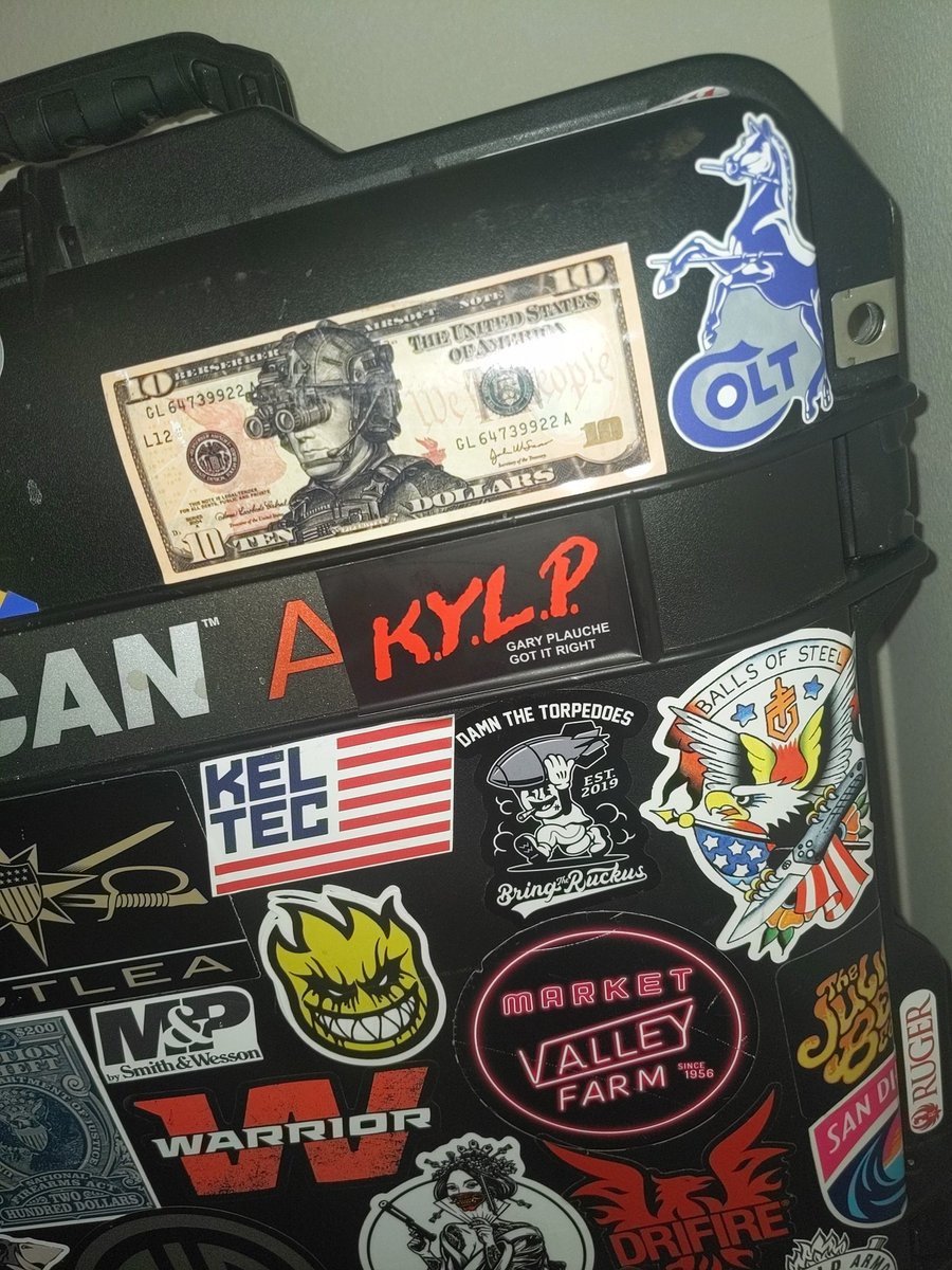 Thanks for the stickers @OppoApparel 🙏🤙 #KYLP