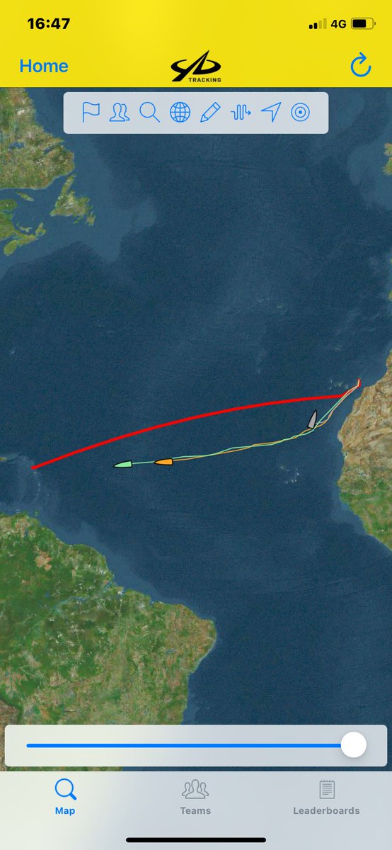 The team have now rowed 60% of their journey! An incredible 1851 Nautical Miles completed with 1110 Nautical Miles to go! 👊 Still pulling strong on those oars. 🚣 Just giving link below ⬇️ justgiving.com/crowdfunding/a…