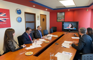 BritainLatAm's tweet photo. Honduran Secretary of Economic Development meets with UK companies, https://t.co/V0Ngqxc2GT https://t.co/umUR9ihoQV