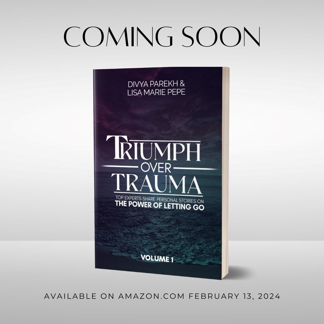 Our book,Triumph over Trauma Volume 1: Top Experts Share Personal Stories on the Power of Letting Go will soon be available as a Kindle eBook on Amazon for ONLY $0.99! 

#TriumphOverTrauma
#ThePowerOfLettingGo
#Change
#PersonalGrowth
#Transform 
#Success 
#HealYourself