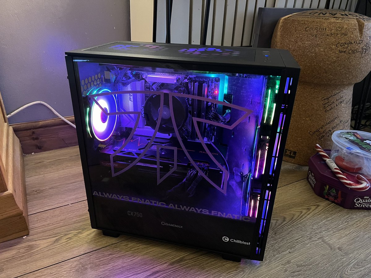 It is completed :D my first EVER PC build, it took me around 3 hours, space inside was tight for cable management… but I got there, just need a monitor and a keyboard now