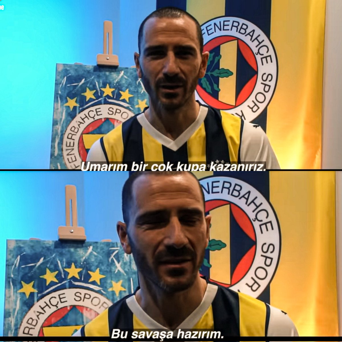 Bonucci, Alanya antrenörününe haddini bildirmiş... Razıyız.