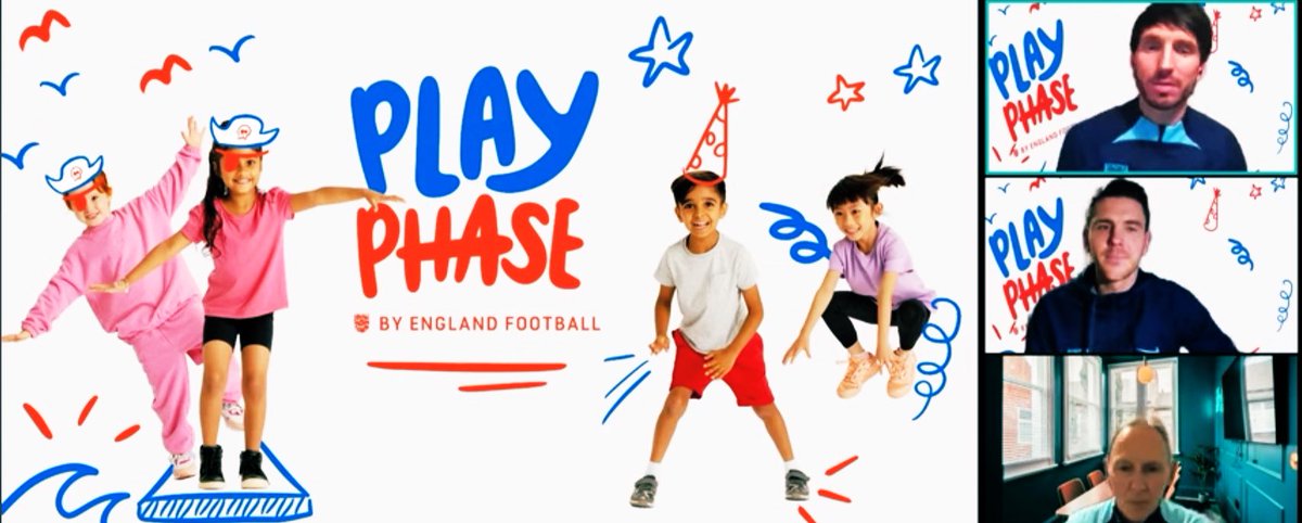 Play Phase ⚽️ Our new @EnglandLearning philosophy for those working with children aged 4-6 at the start of their football journey Highlights from the recent workshop delivered by myself, Andy Dyke & @sturge_p with all the key messages ⬇️ youtu.be/gkTl_TK4h9U?si…