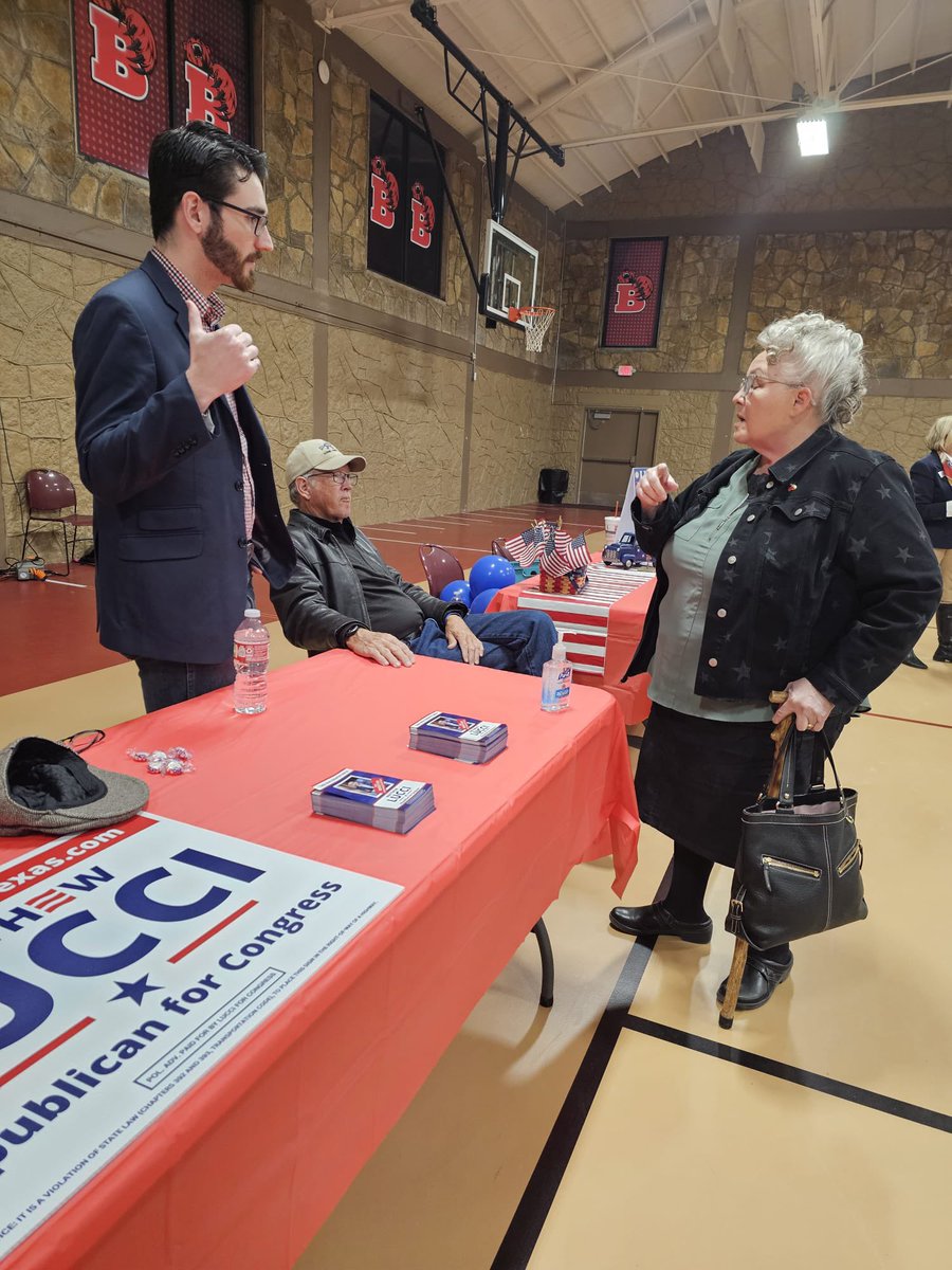 MatthewLucciTX's tweet photo. Great to meet with folks in Callahan County last week. I was the only Congressional Candidate to show up, and I will continue to show up for our district when I get elected on March 5th.
#LucciForCongress #TX25 #votelucci #CD25 #TakeOurCountryBack #Texas #CallahanCounty https://t.co/OKFUER01O1