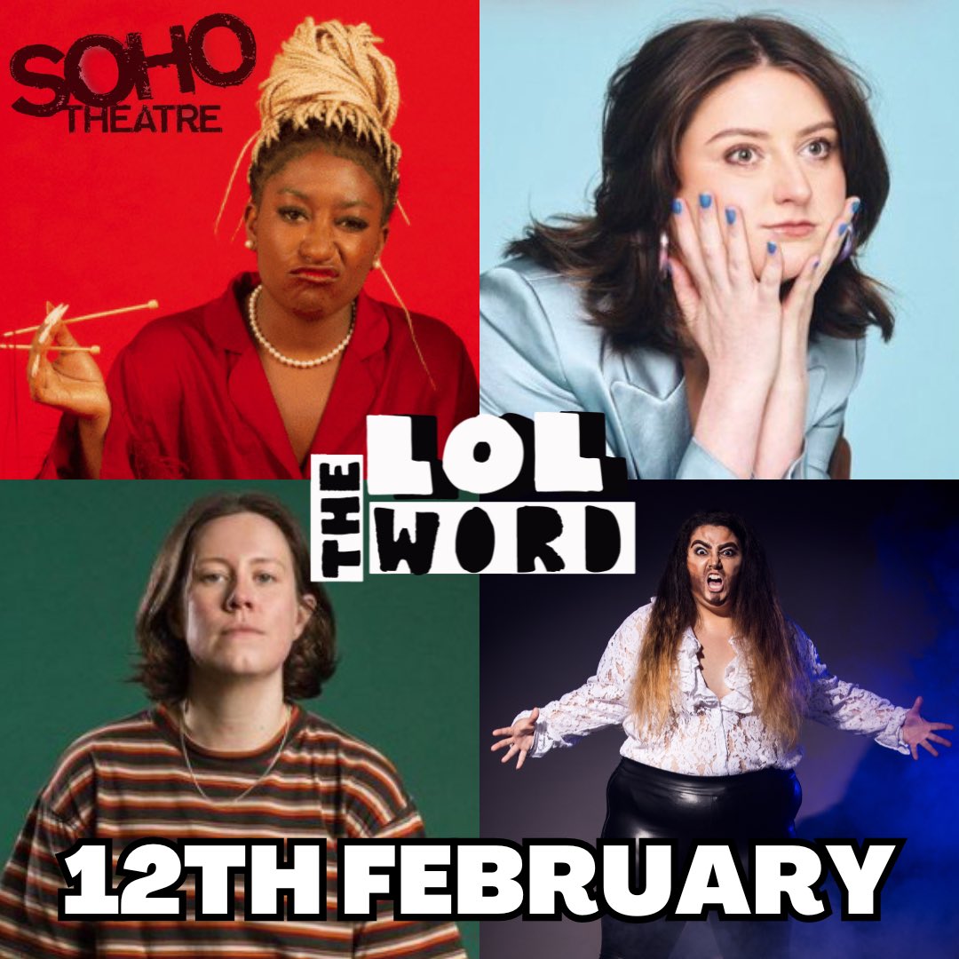 The LOL Word (@lolwordcomedy) on Twitter photo WE’RE BACK <a href="/sohotheatre/">Soho Theatre</a> TOMORROW WITH THIS ICONIC QUEER LINE-UP 🏳️🌈 🏳️⚧️
We’re talking <a href="/sophiedukebox/">DUKER</a> @lornlornlors <a href="/ChloePetts/">Chloe Petts</a> <a href="/shelfcomedy/">Shelf</a> and Fabio Lezonli 🔥
Only a handful of tickets left, go go go!
🎟️ = sohotheatre.com/events/the-lol… WE’RE BACK <a href="/sohotheatre/">Soho Theatre</a> TOMORROW WITH THIS ICONIC QUEER LINE-UP 🏳️🌈 🏳️⚧️
We’re talking <a href="/sophiedukebox/">DUKER</a> @lornlornlors <a href="/ChloePetts/">Chloe Petts</a> <a href="/shelfcomedy/">Shelf</a> and Fabio Lezonli 🔥
Only a handful of tickets left, go go go!
🎟️ = sohotheatre.com/events/the-lol…
