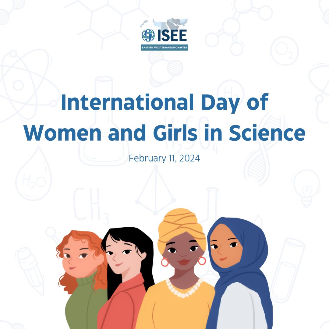Empowering women and girls in science today for a sustainable and healthier tomorrow. 💪🏼

Happy International Day of Women and Girls in Science! 🌍🔬 

#WomenInScience 
#GirlsInScience
#ISEE #ISEE_emc 
#ScienceForChange