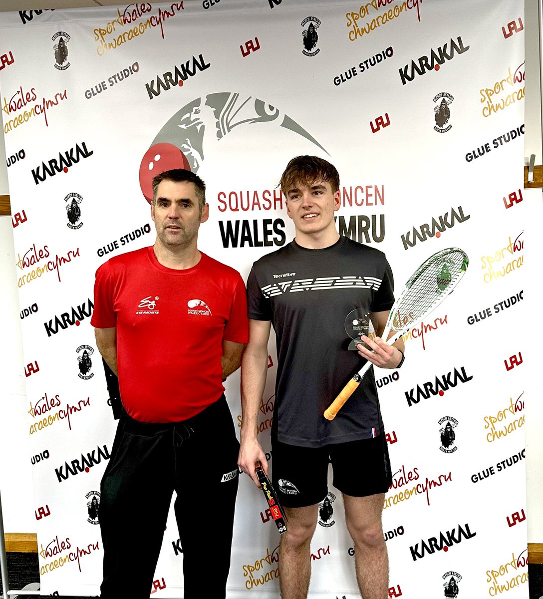Jon Sharpe (@jonsharpe79) on Twitter photo Last Wales U19 National Champs for ioan, 3-0 win in the final 🏆
Thanks <a href="/sqwales/">🏴 SQUASH WALES</a> <a href="/tecnifibre/">Tecnifibre</a> <a href="/Karakal89/">Mike Harris</a> <a href="/ExeterCollege/">Exeter College</a> <a href="/execollsport/">Exeter College Sport</a> @GtSquash for the support and to <a href="/karakaluk/">Karakal.com</a> for the amazing prizes 💪 Last Wales U19 National Champs for ioan, 3-0 win in the final 🏆
Thanks <a href="/sqwales/">🏴 SQUASH WALES</a> <a href="/tecnifibre/">Tecnifibre</a> <a href="/Karakal89/">Mike Harris</a> <a href="/ExeterCollege/">Exeter College</a> <a href="/execollsport/">Exeter College Sport</a> @GtSquash for the support and to <a href="/karakaluk/">Karakal.com</a> for the amazing prizes 💪