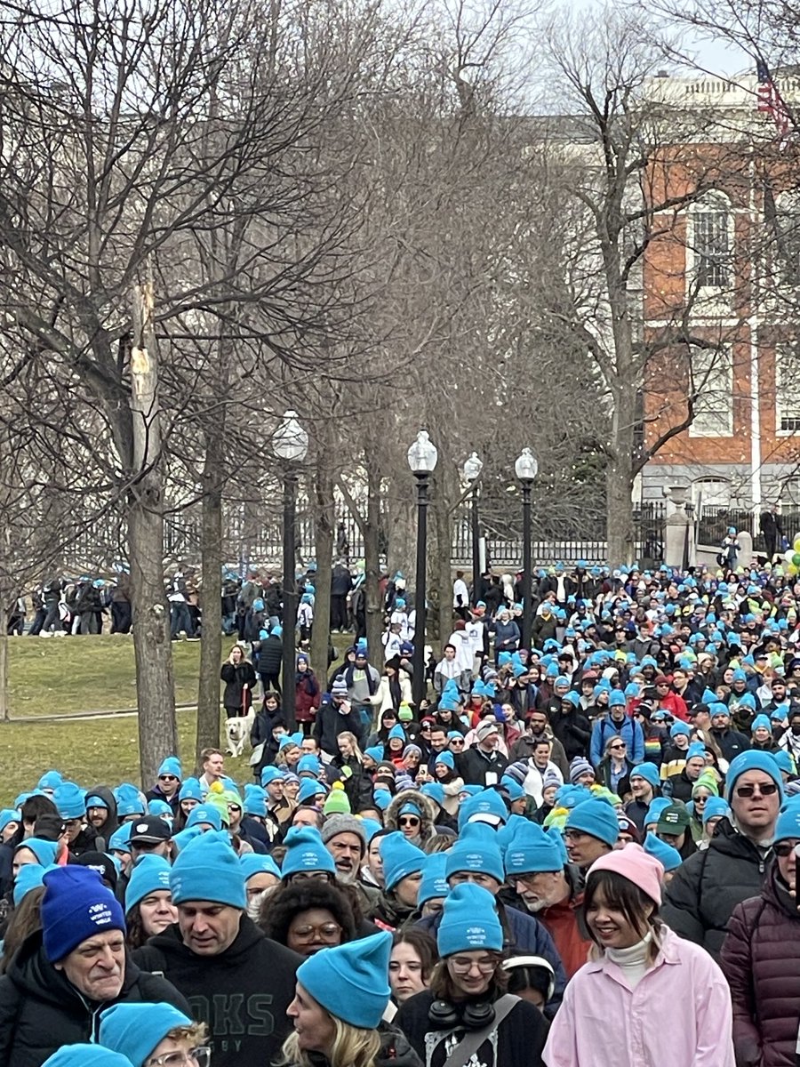 Winter Walk to end homelessness. ⁦@MayorWu⁩ thanks thousands of walkers that raised money for Boston’s best - including ⁦@PineStreetInn⁩ ⁦@StFrancisHouse⁩ ⁦@FamilyAidBoston⁩ @WLPBoston⁩ ⁦@NECHV⁩ ⁦⁩ ⁦@BHCHP⁩ ⁦@breaktime_ma⁩ 💙TY!!