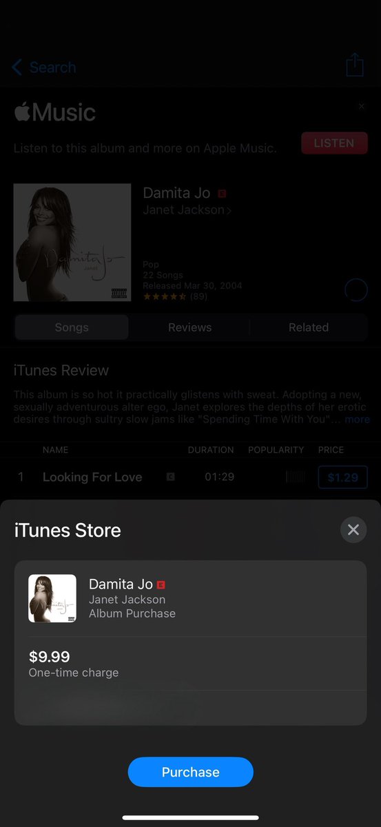 I just purchased DamitaJo even tho I had burned the CD back in 2004 😂 You’d be amazed how much clearer the new digital versions are compared to the burned CDs #JanetJacksonAppreciationDay  #JusticeForDamitaJo