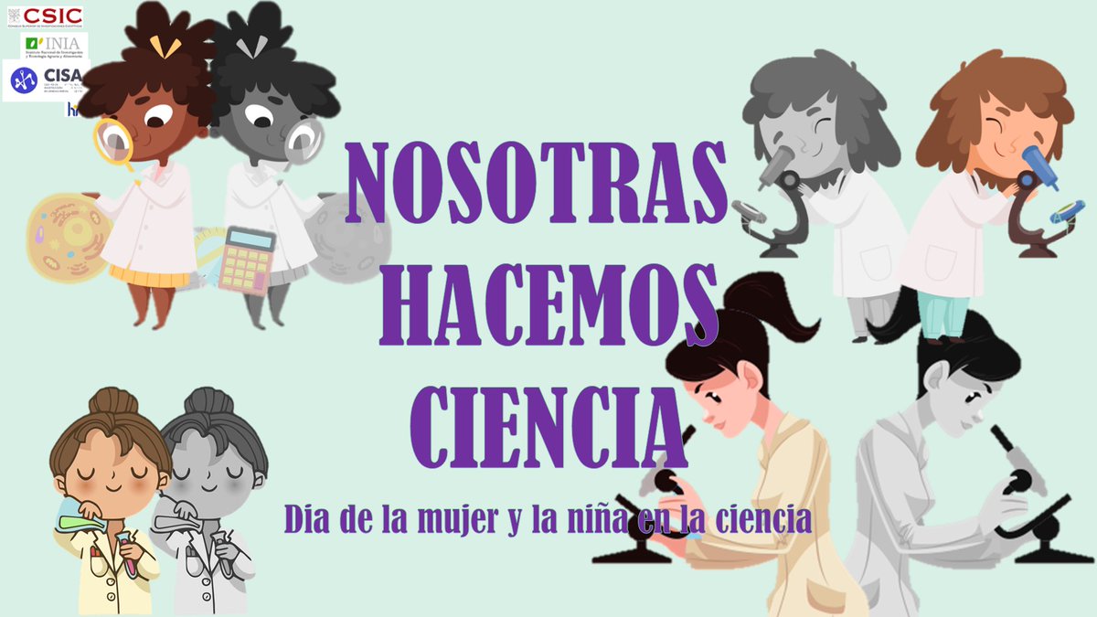 CISA_INIA_CSIC's tweet photo. Desde el @CISA_INIA_CSIC @INIA_es @CSIC CISA queremos celebrar el #DiadelaMujerylaNiñaenlaCiencia compartiendo algunas de las excelentes científicas que trabajan en nuestro centro y que se encuentran en diferentes etapas de su carrera científica. Abrimos hilo! #11F https://t.co/2a1CgvibVl