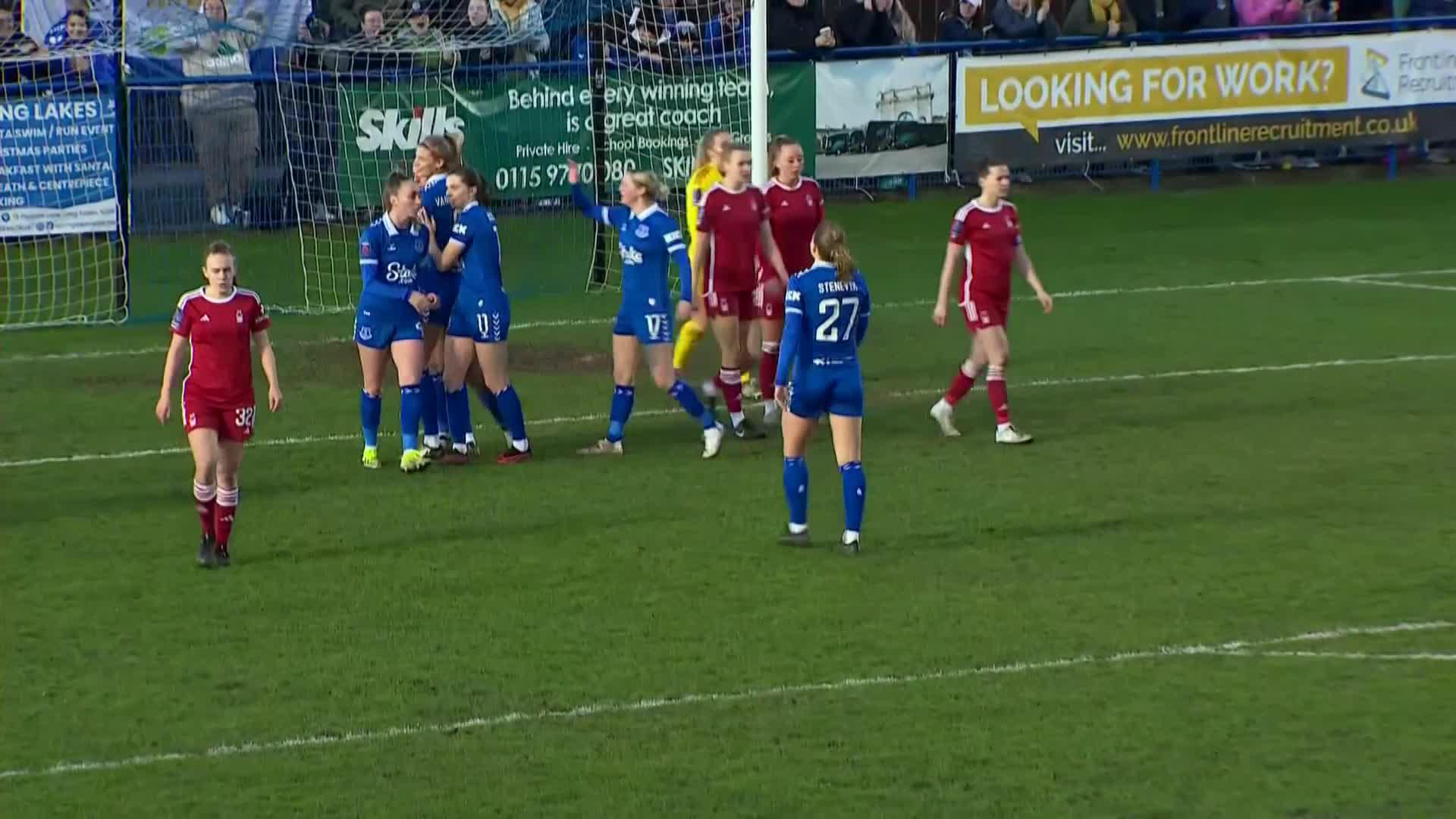 It's another goal from a corner @EvertonWomen, this time it's @JVanhaevermaet ⛳️#AdobeWomensFACup
