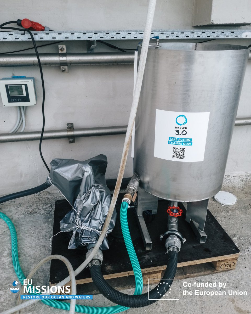 remedies_EU's tweet photo. Installation of micro plastic removal system in the waste water plant of Mykonos with Wasser3.0
#RemediesForOcean #20TonnesChallenge #PlasticPollutionSolution #HorizonEurope #RepurposePlastic #PlasticLitterFree #ZeroWaste #CleanWaters #Sustainability #ProtectOurOceans https://t.co/WtmIIh9jcV