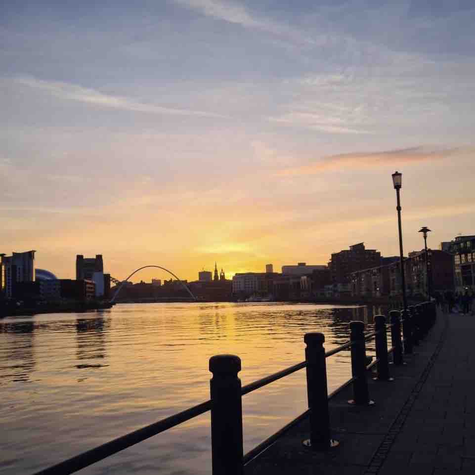 Winter sunsets across the Quayside, it doesn’t get any better😍