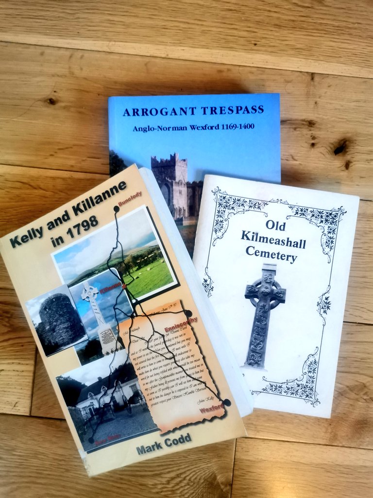 A GOOD READ!
Over the next few weeks this page will be sharing some of the many publications relating to county Wexford's heritage covering everything from 1798, archaeology, History, Architecture and more! Keep an eye on this spot.#wexford