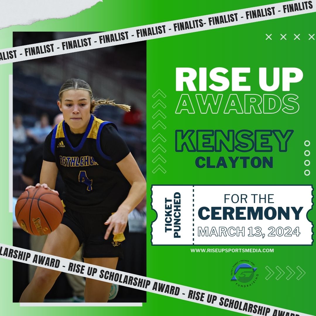 Rise Up Sports Media (@riseupsports1) on Twitter photo It's Super Bowl Sunday, what a better day to release the RISE UP SPORTS AWARD FINALISTS! These student-athletes have punched their ticket to the awards event to be held on March 13th.
Rise Up Scholarship Finalist <a href="/kenseyclayton1/">kensey clayton</a>
sponsored by <a href="/5FsFundraising/">Five Fs Fundraising</a> It's Super Bowl Sunday, what a better day to release the RISE UP SPORTS AWARD FINALISTS! These student-athletes have punched their ticket to the awards event to be held on March 13th.
Rise Up Scholarship Finalist <a href="/kenseyclayton1/">kensey clayton</a>
sponsored by <a href="/5FsFundraising/">Five Fs Fundraising</a>