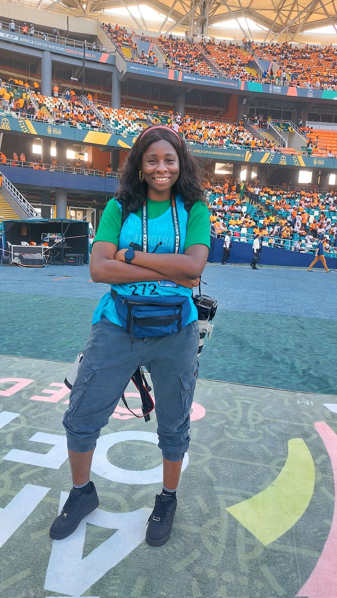 Phatill's tweet image. It&apos;s happening, it&apos;s really happening 🥺!

Here for history, here for the #AFCON2023 final. #PhatillTakesAFCON