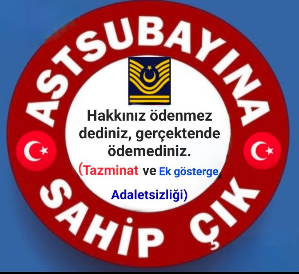 #AstsubaylarMasalDinlemeyecek
Hakkımızı alıncaya kadar meydanlardan çekilmeyeceğiz,