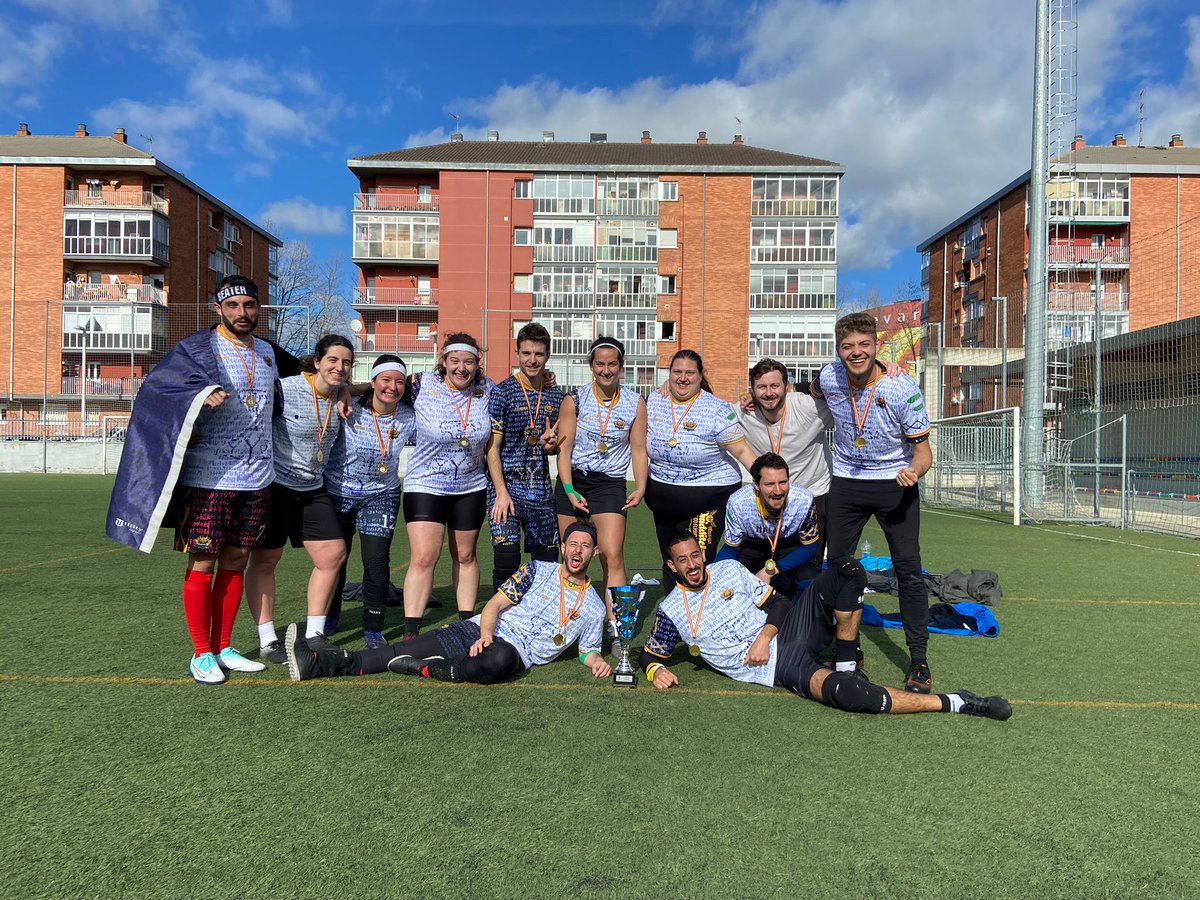 Campeones de la VIII Copa de España de Quadball! Segunda CEQ de Malaka!