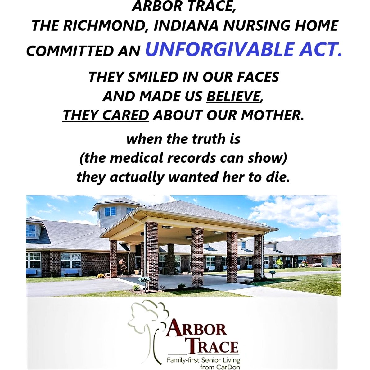 AFL27167's tweet image. ALBAMA Public Tweets, Post To, The State, Cities, People, Residents, Communities Of, Information, Views, And Comments/Board Of Directors Walmart/Medicare On Nursing Home Abuse/ #PublicAttention
________________________________________________
UNFORGIVABLE!
docs.google.com/document/d/1j3…
